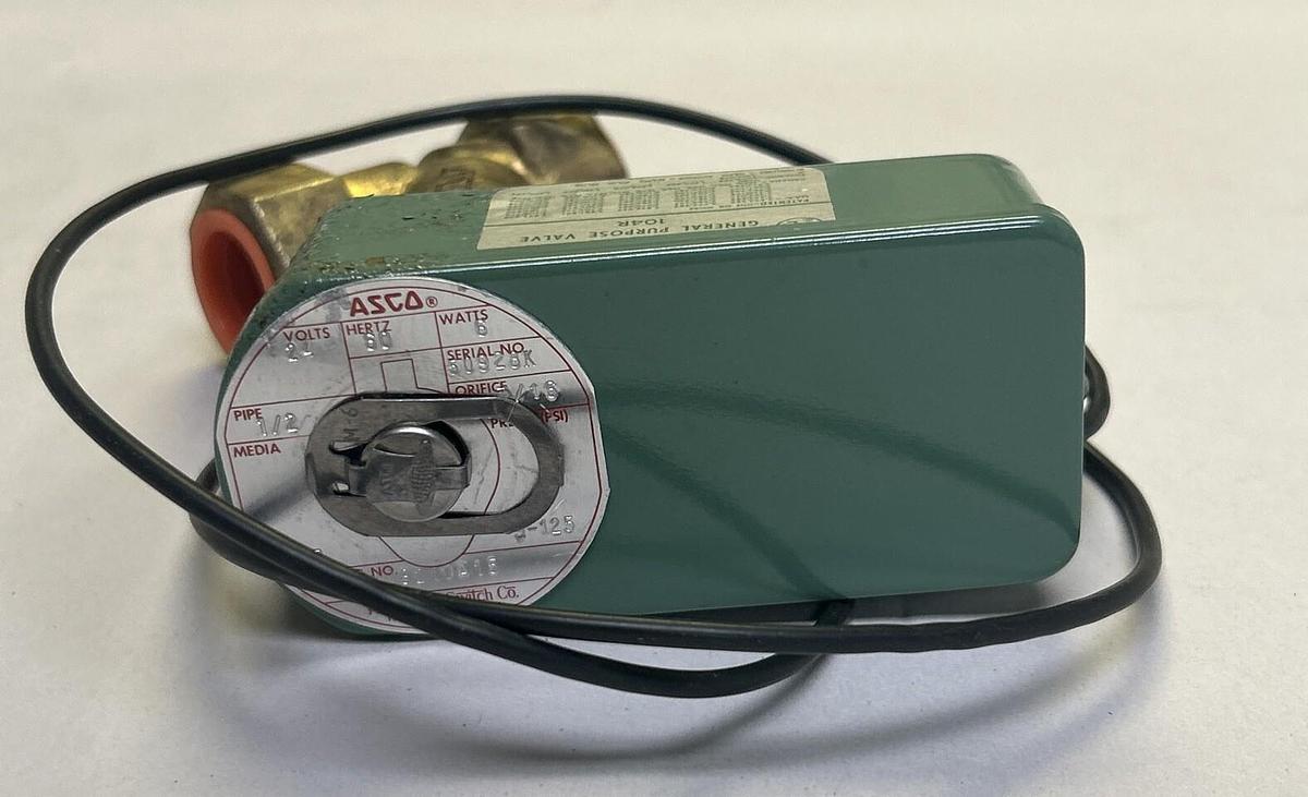 ASCO,MJ8210A15,SOLENOID VALVE 1/2INCH NOS