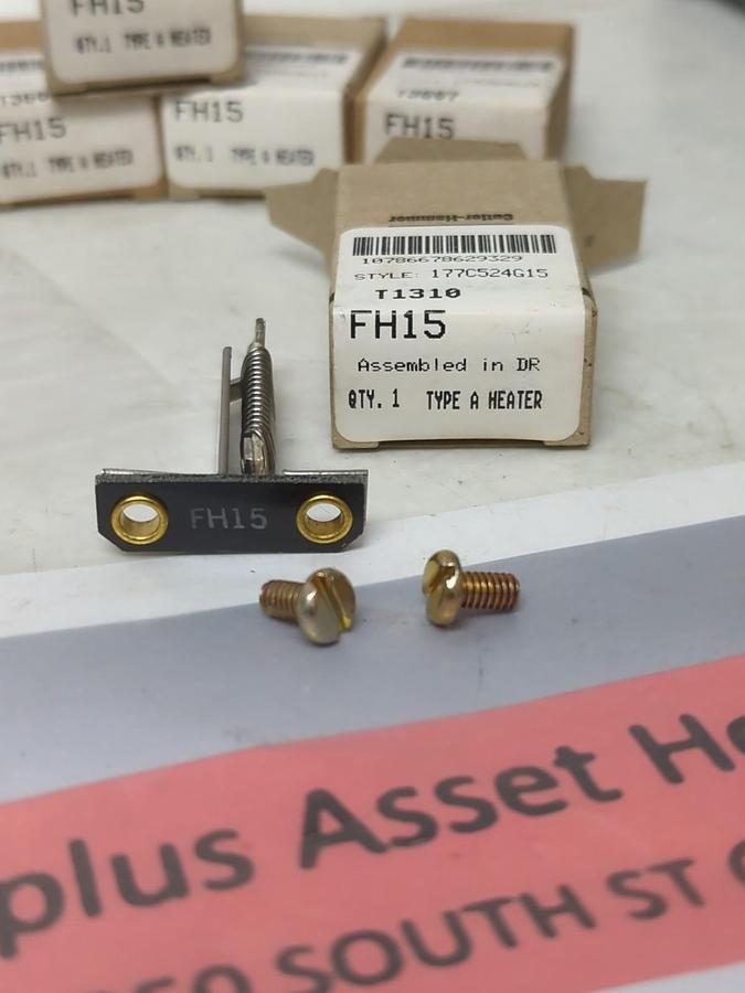 CUTLER-HAMMER,FH15,OVERLOAD HEATER ELEMENT LOT OF 6 NOS