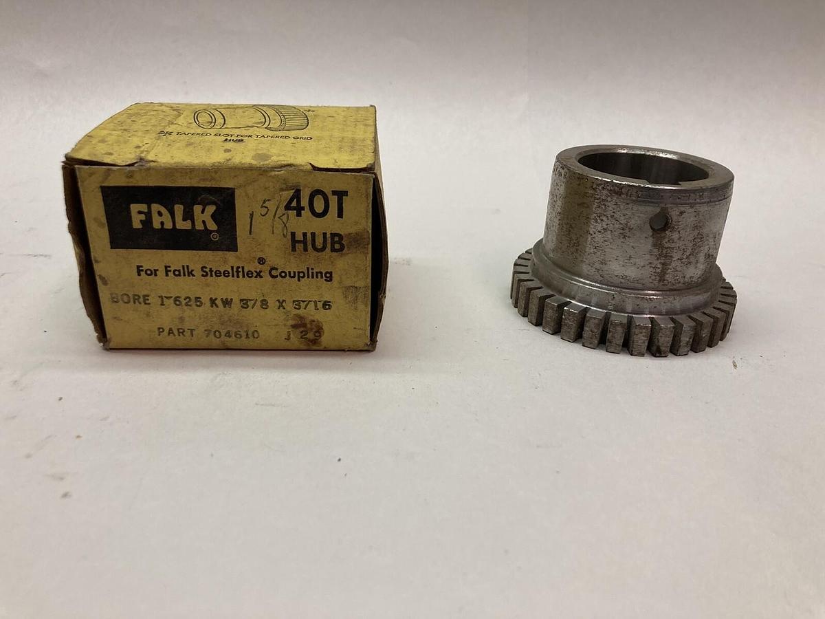 Falk,704610 40T,Coupling Hub 1 5/8 Inch Bore