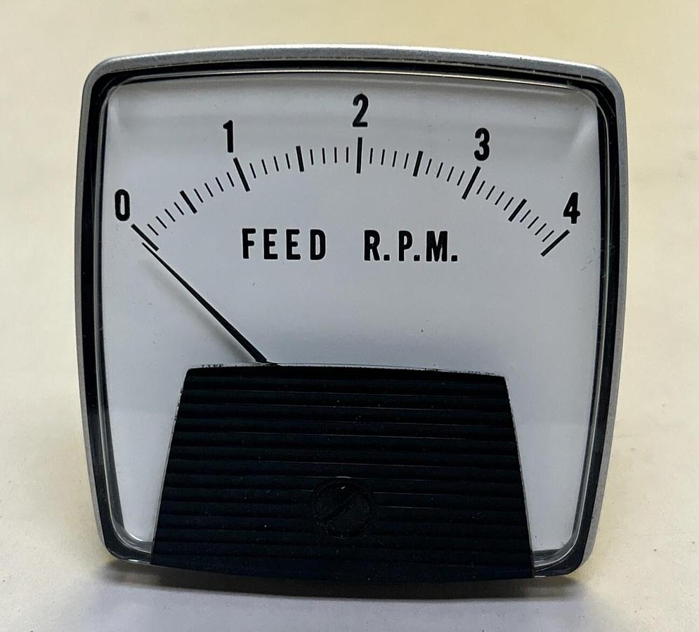 GENERAL ELECTRIC,D0-91,RPM PANEL METER NOS
