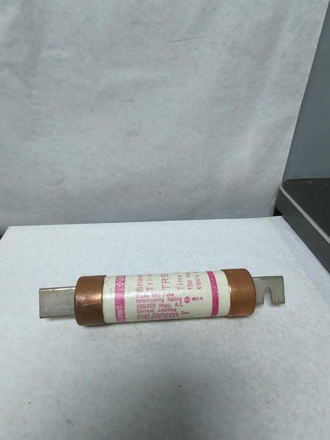 Used GOULD SHAWMUT,TRS150R,TRI-ONIC 150 AMP FUSE PRE-OWNED