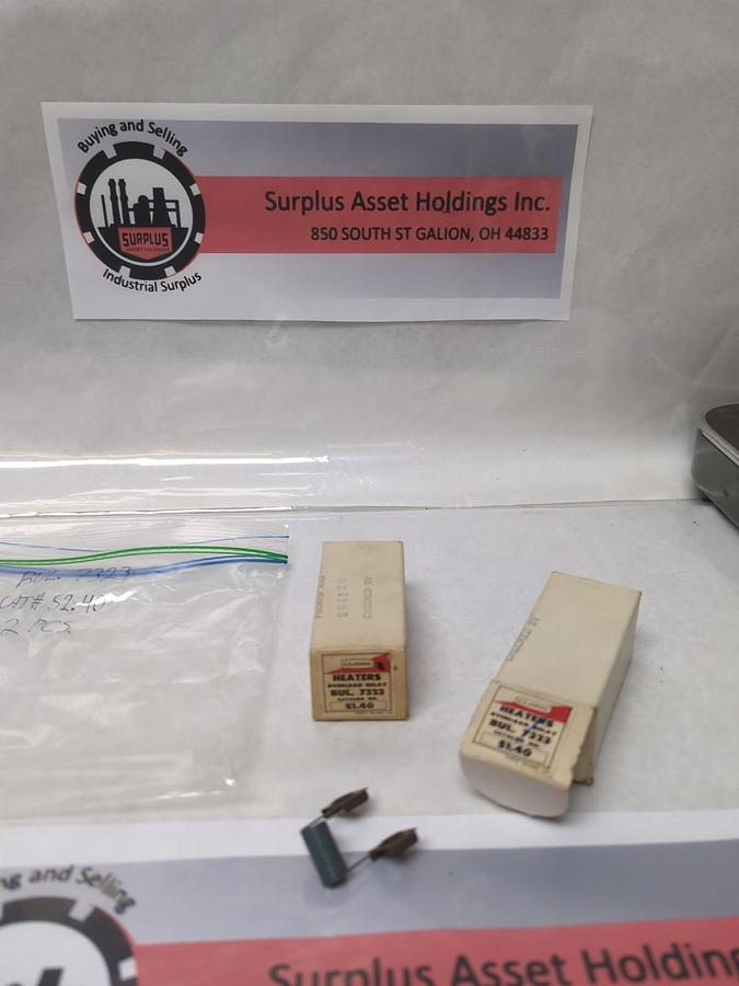 JOSLYN CLARK.S1.40,OVERLOAD HEATER ELEMENT LOT OF 2 NOS