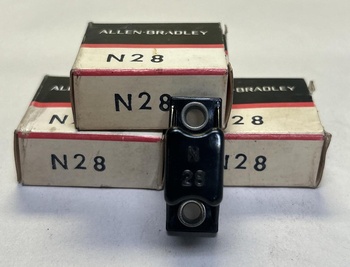 ALLEN BRADLEY,N28,THERMAL OVERLOAD HEATER ELEMENT LOT OF 3 NOS