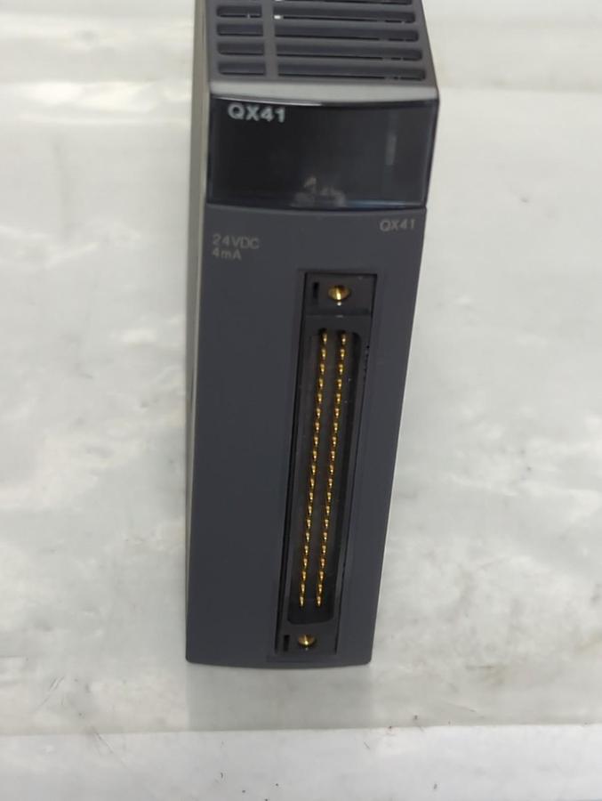Used MITSUBISHI,QX41,INPUT UNIT MODULE 24VDC 4mA PRE-OWNED