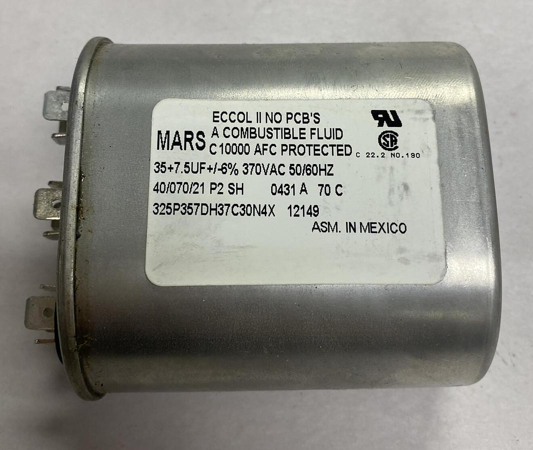 Mars,325P357DH37C30N4X,Capacitor 370V NOS