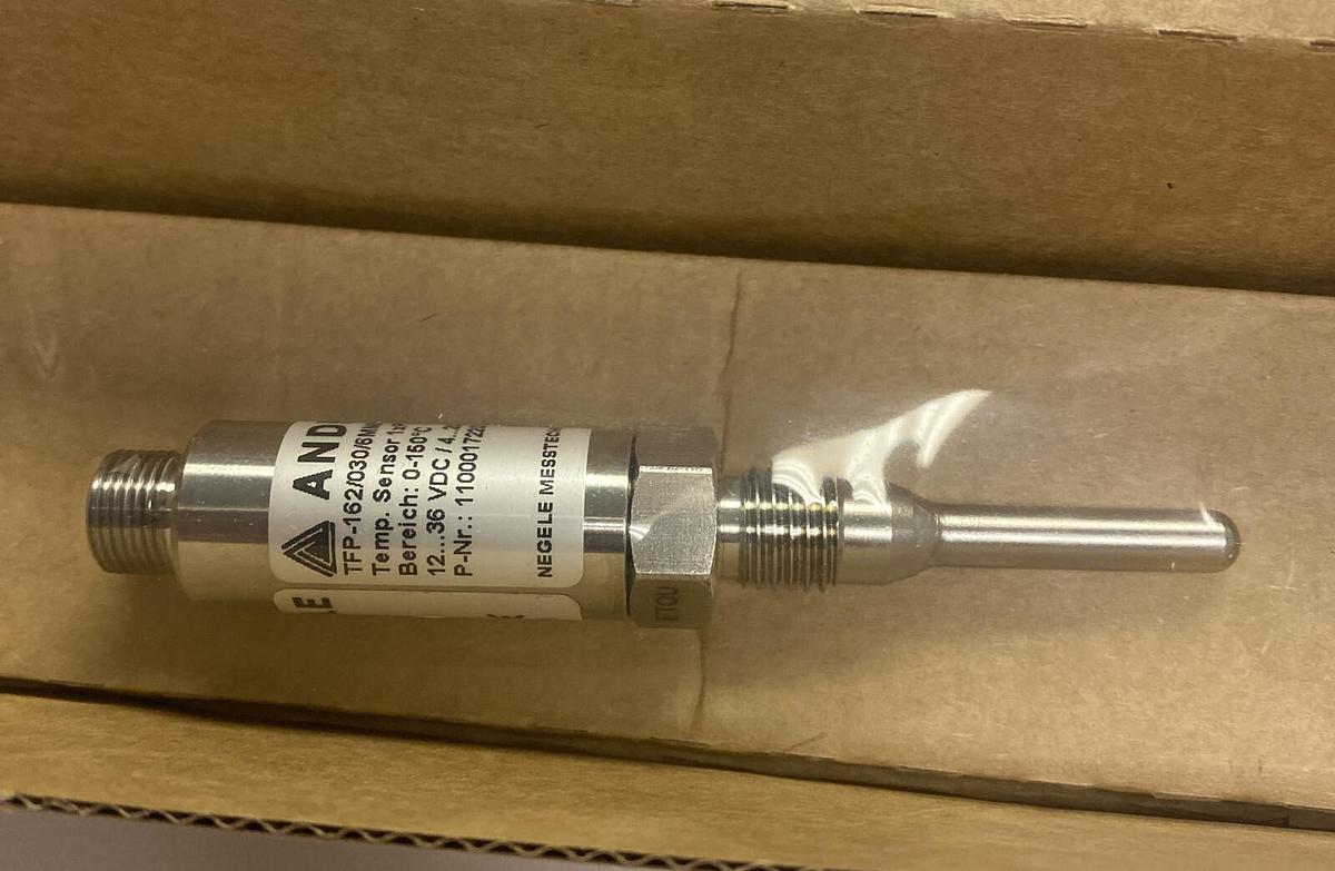 ANDERSON-NEGELE,TFP-162/030/6MM/6MM/MPU,TEMPERATURE SENSOR LOT OF 2 NEW