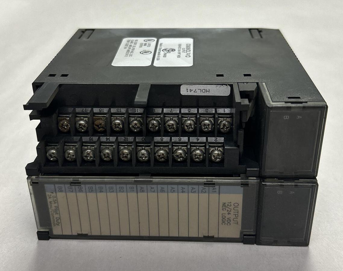 Used GE FANUC,IC693MDL741D,OUTPUT MODULE LOT OF 2