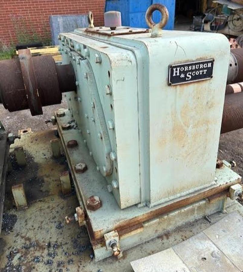 Used Horsburgh & Scott,Mark 2 Helical Speed Reducer,1:1 Ratio 73.5HP