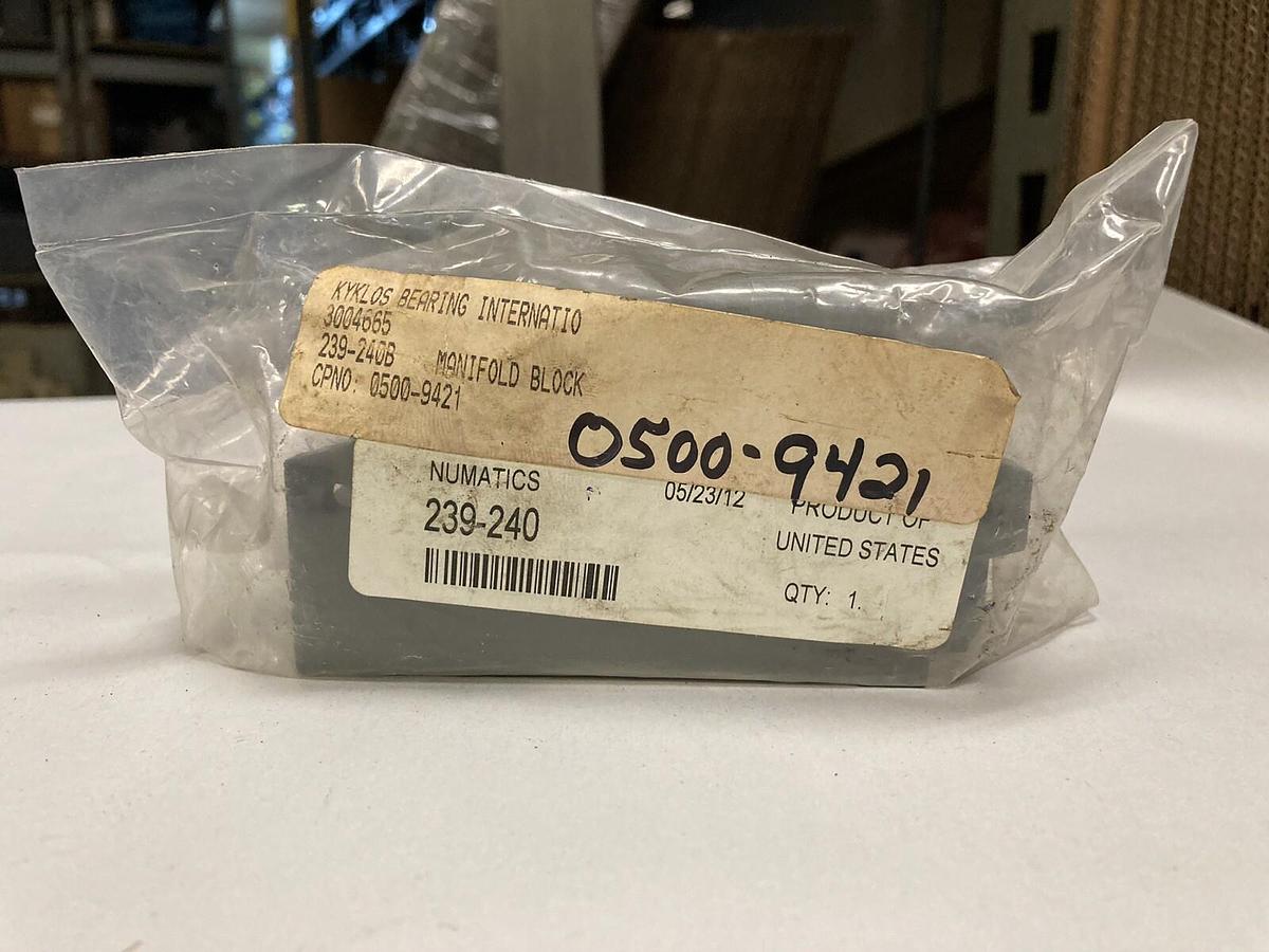 Used Numatics,239-240,Solenoid Valve Assembly