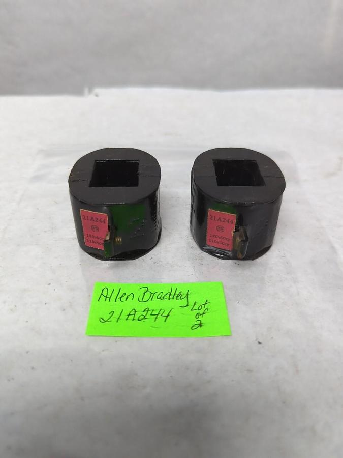 ALLEN BRADLEY,21A244,COIL 110/120V 50/60CY LOT OF 2 NOS