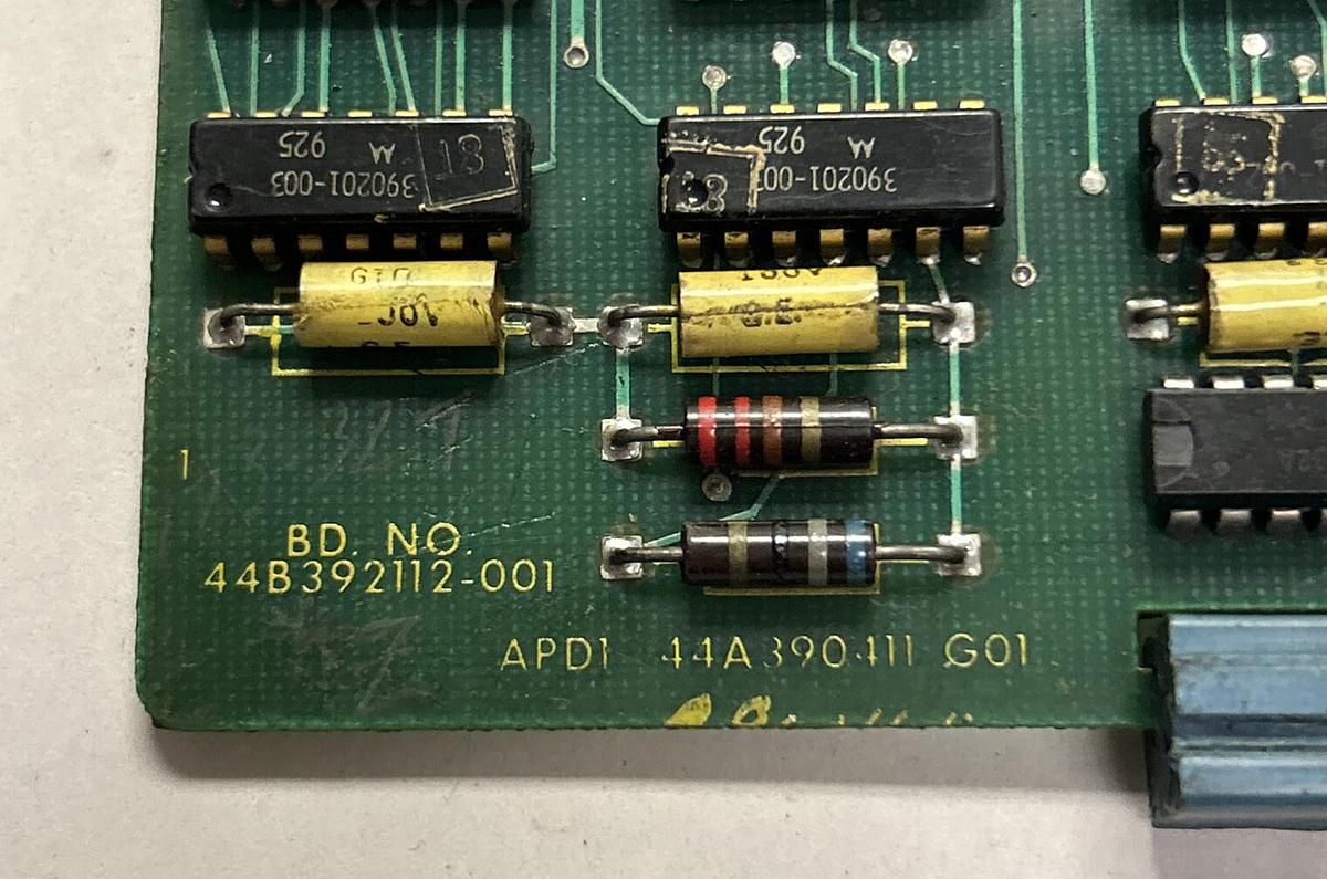 Used GE FANUC,44A390411G01,TYPE APD1 PC BOARD