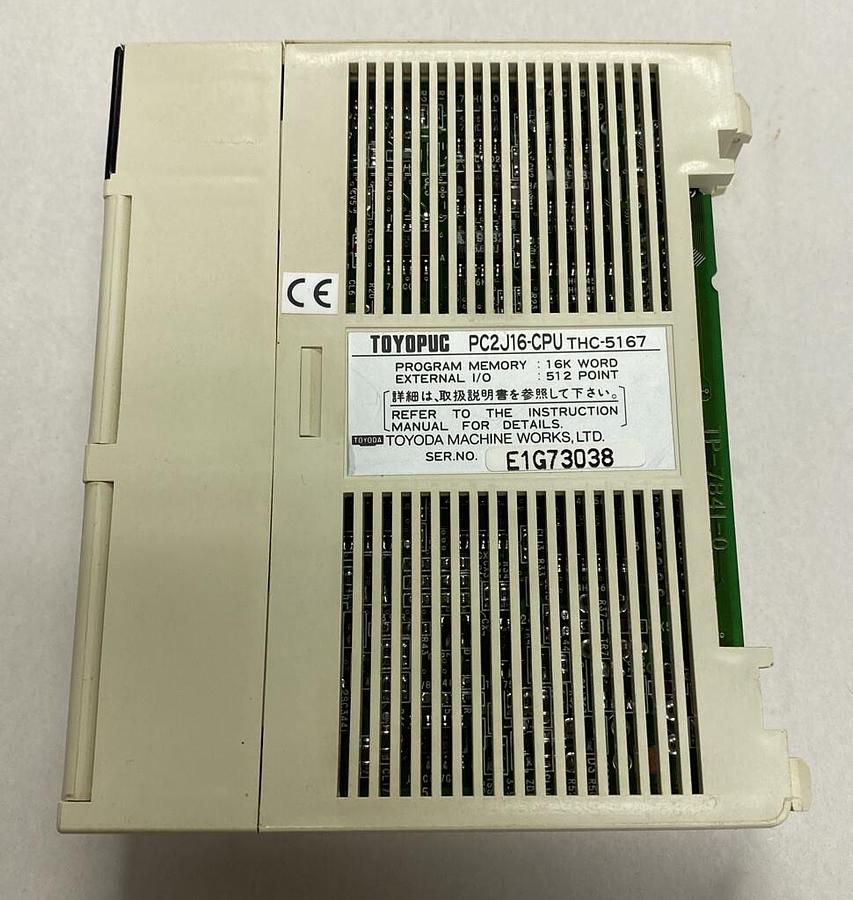 Used Toyopuc,PC2J16-CPU THC-5167 CPU,Program Memory External I/O Module