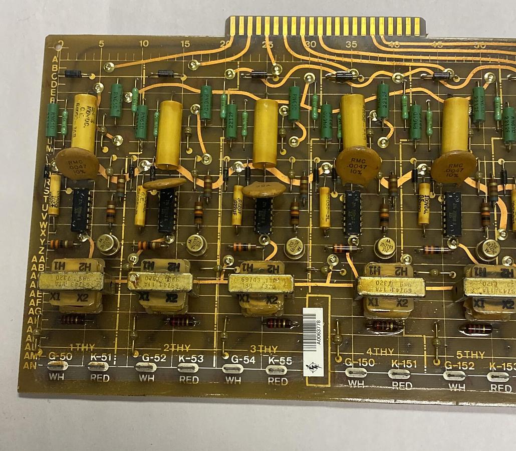 Used RELIANCE,0-51902,DRIVER CARD BOARD ASSEMBLY REFURBISHED