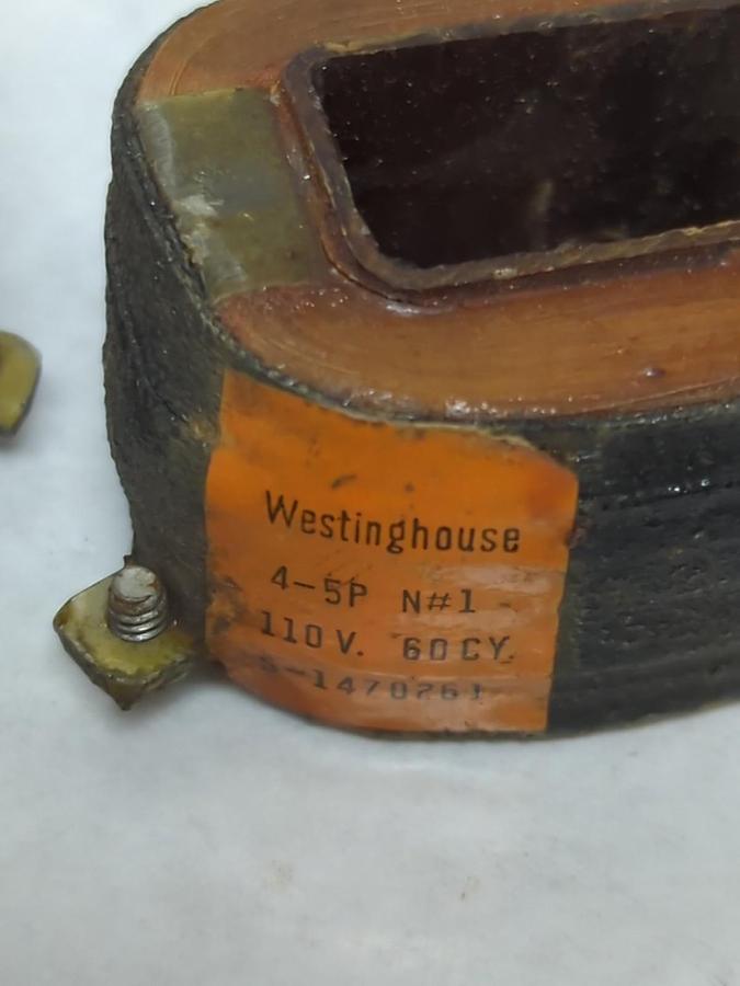 Used WESTINGHOUSE,S-1470261,COIL 110V 60CY LOT OF 2 PRE-OWNED