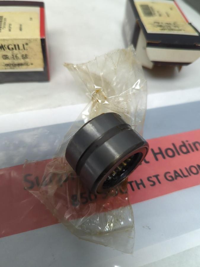 MCGILL,GR 16 SS,GUIDEROL NEEDLE ROLLER BEARING LOT OF 2 NOS