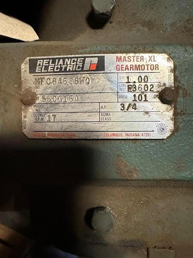 Used Reliance NFC84628WQ Gearbox