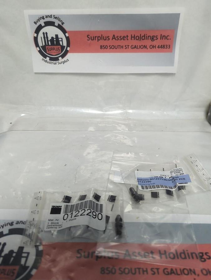 TRUMPF,0212290,CENTERING BOLT LOT OF 2 NOS