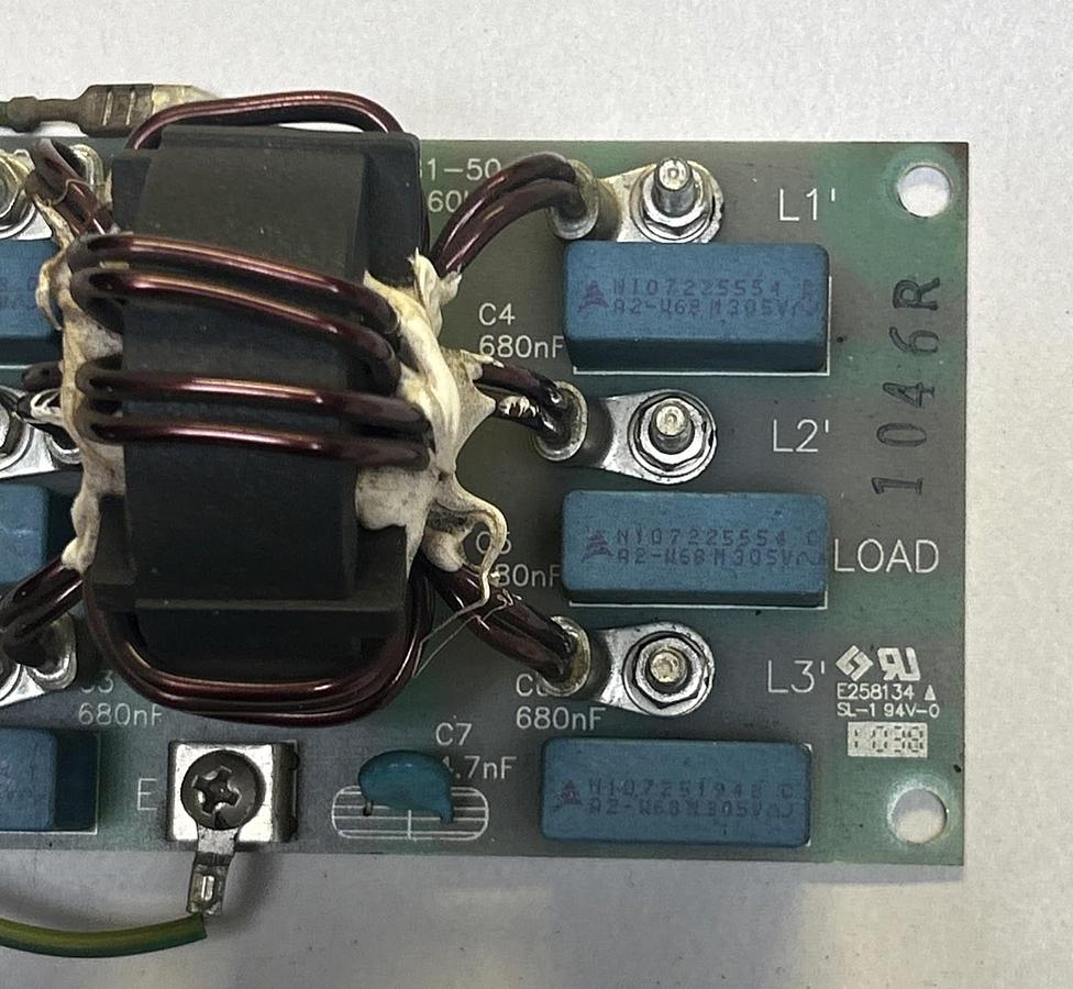 Used SCHAFFNER,FS5681-50-99,CIRCUIT BOARD