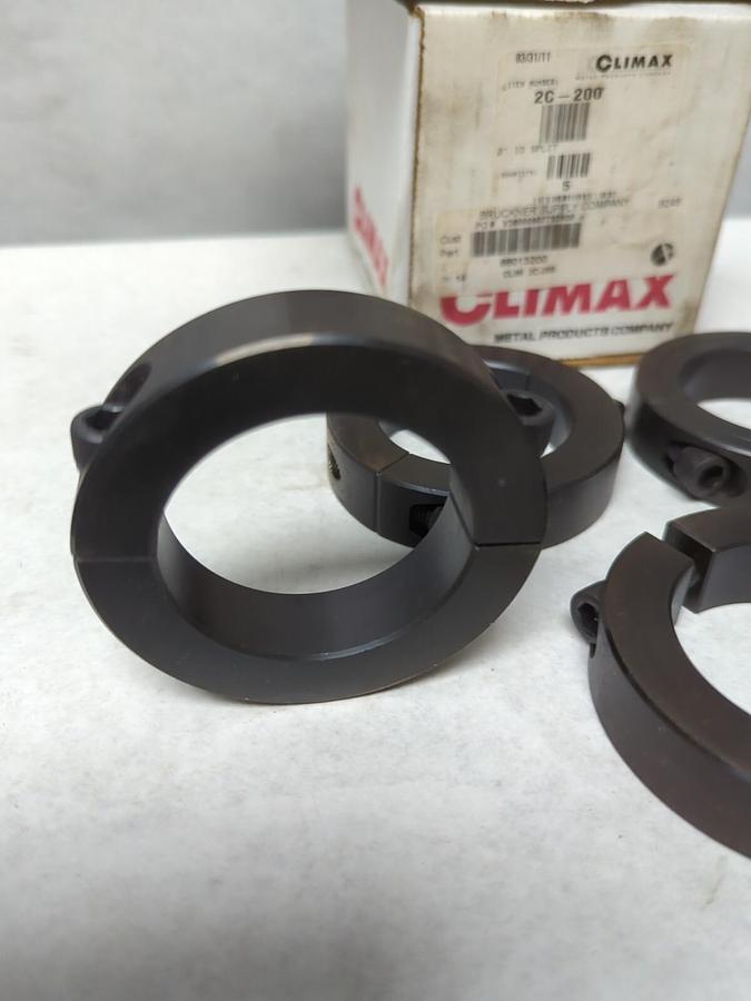 CLIMAX,2C-200,2 INCH SHAFT COLLAR CLAMP BOX OF 5 NOS