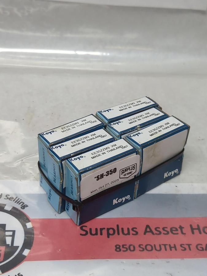 KOYO,EE3SZZM3,MINIATURE BEARING LOT OF 6 NOS
