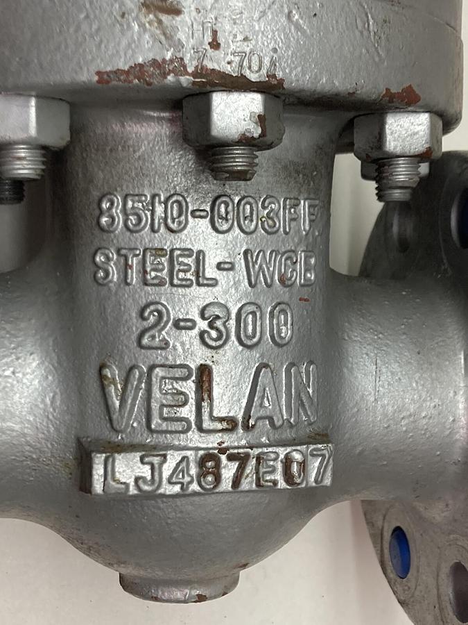 Velan,F08-1064C-02TY,Class 300 Size 2 Inch Gate Valve 2-300 WCB