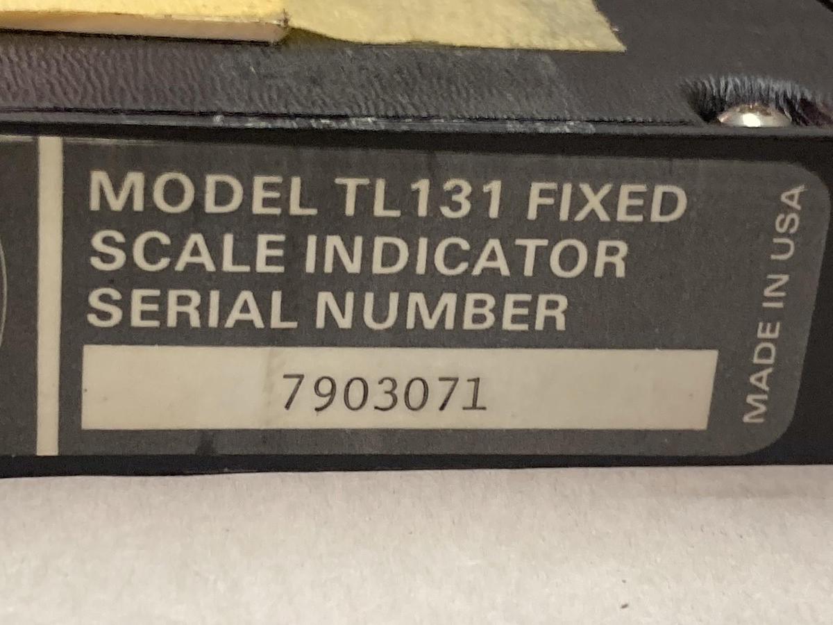 Used Fisher,Model TL131,Fixed Scale Indicator