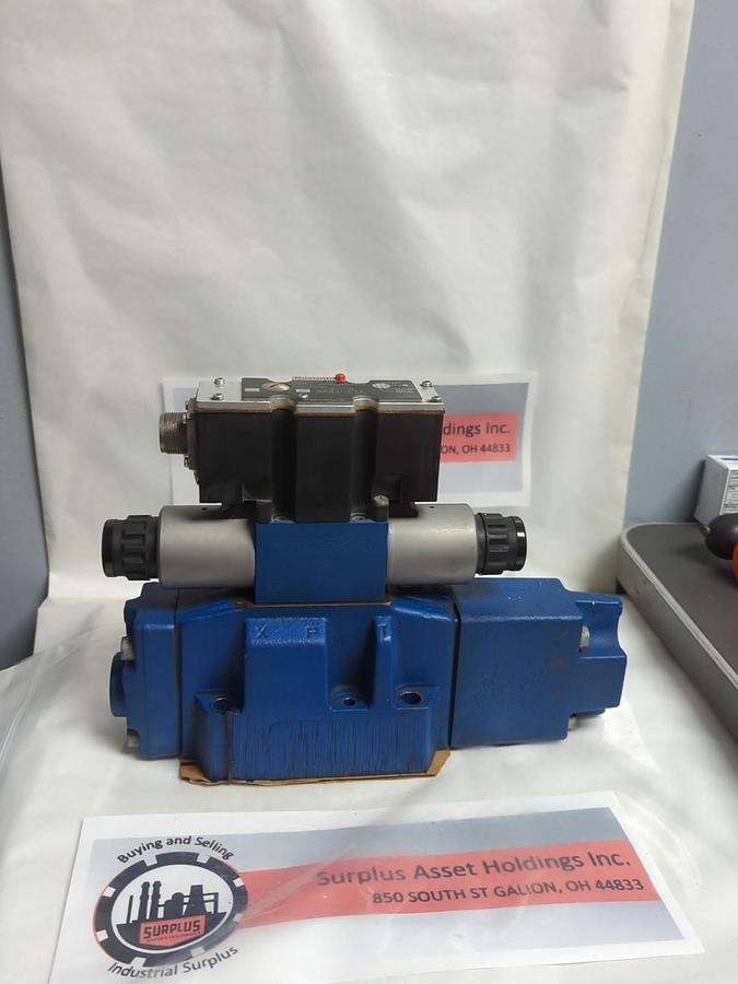 Used REXROTH,4WRZE 16 W6-150-71/6EG24K31/A1M,HYDRAULIC SOLENOID VALVE PRE-OWNED