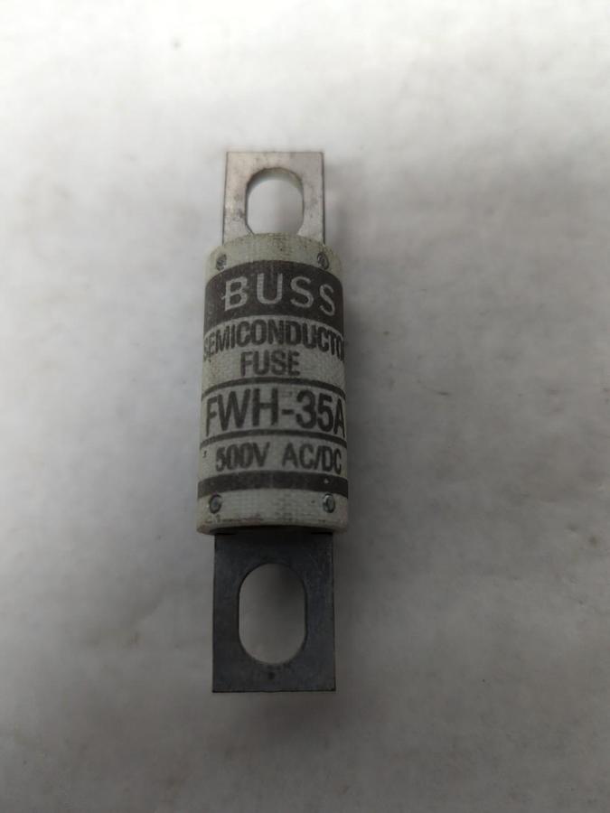COOPER BUSSMANN,FWH-35A,SEMICONDUCTOR 35 AMP FUSE NOS