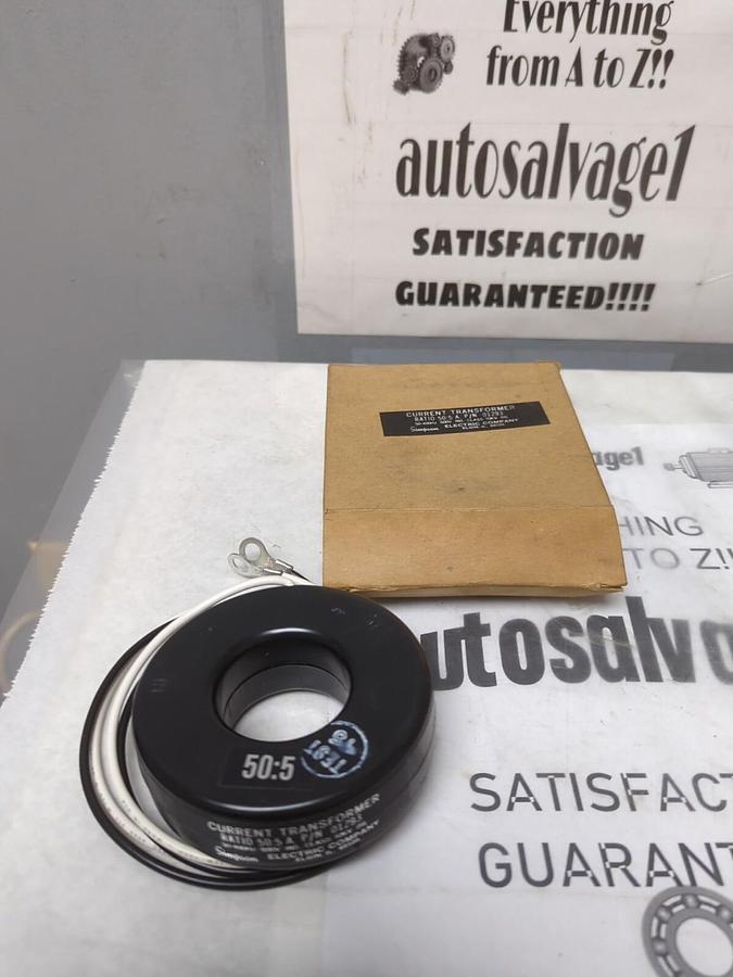 SIMPSON,01923,CURRENT TRANSFORMER 50:5 A 50-400HZ NOS
