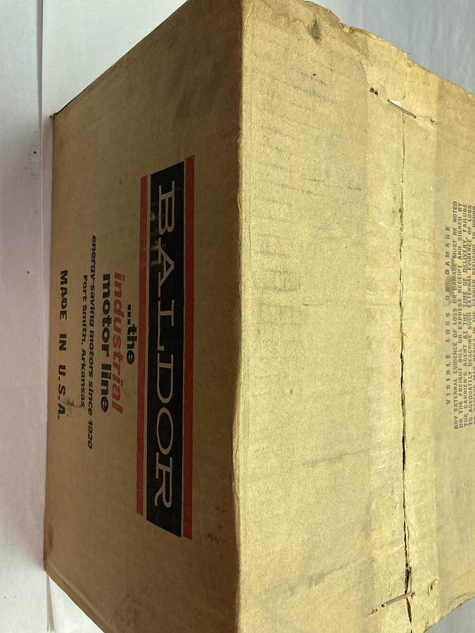 Used Baldor,L1320T,Single Phase Electric Motor 2Hp 3450rpm 60Hz Frame 145T