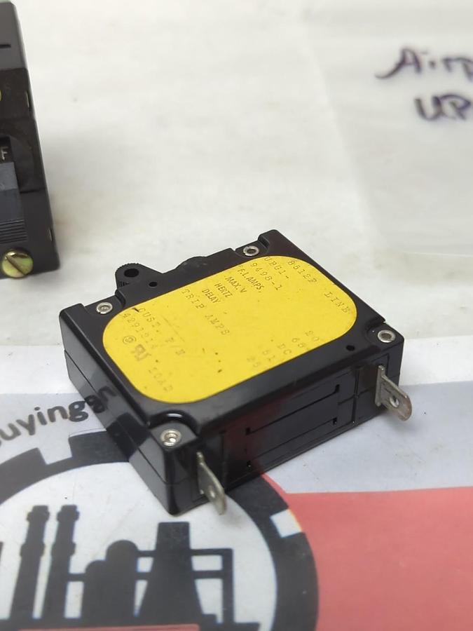 Used AIRPAX,UPG1-9498-1,CIRCUIT BREAKER LOT OF 2 PRE-OWNED