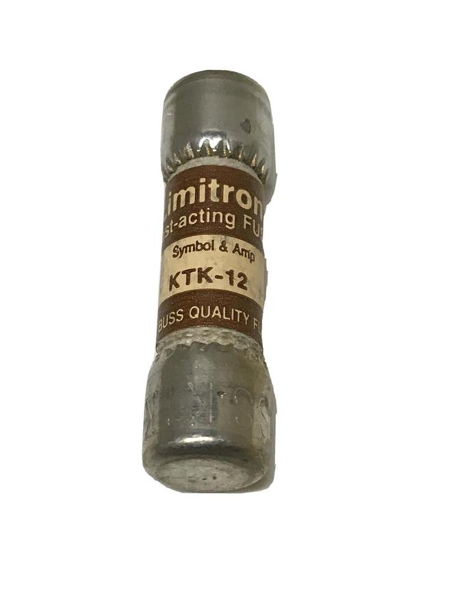 Limitron,KTK 12,Fuses LOT OF 10 Fast-Acting Fuses 600V