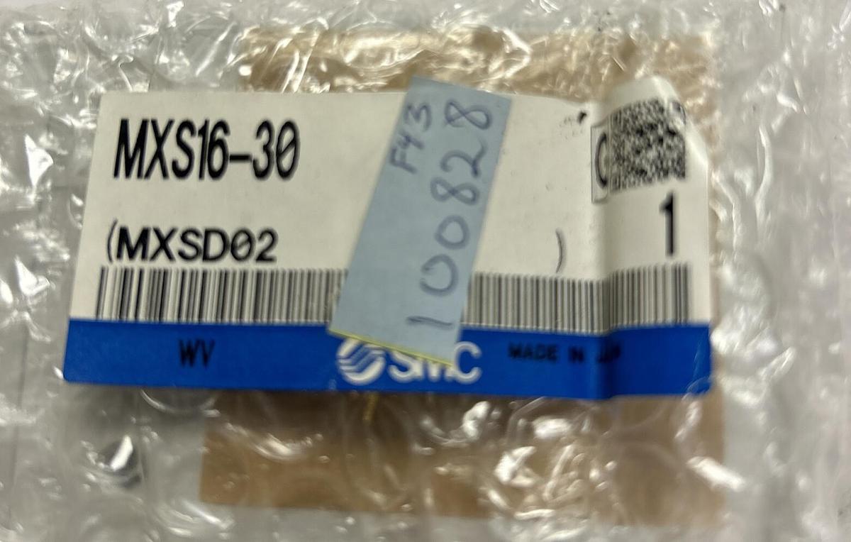 Used SMC,MXS16-30,AIR SLIDE TABLE NEW