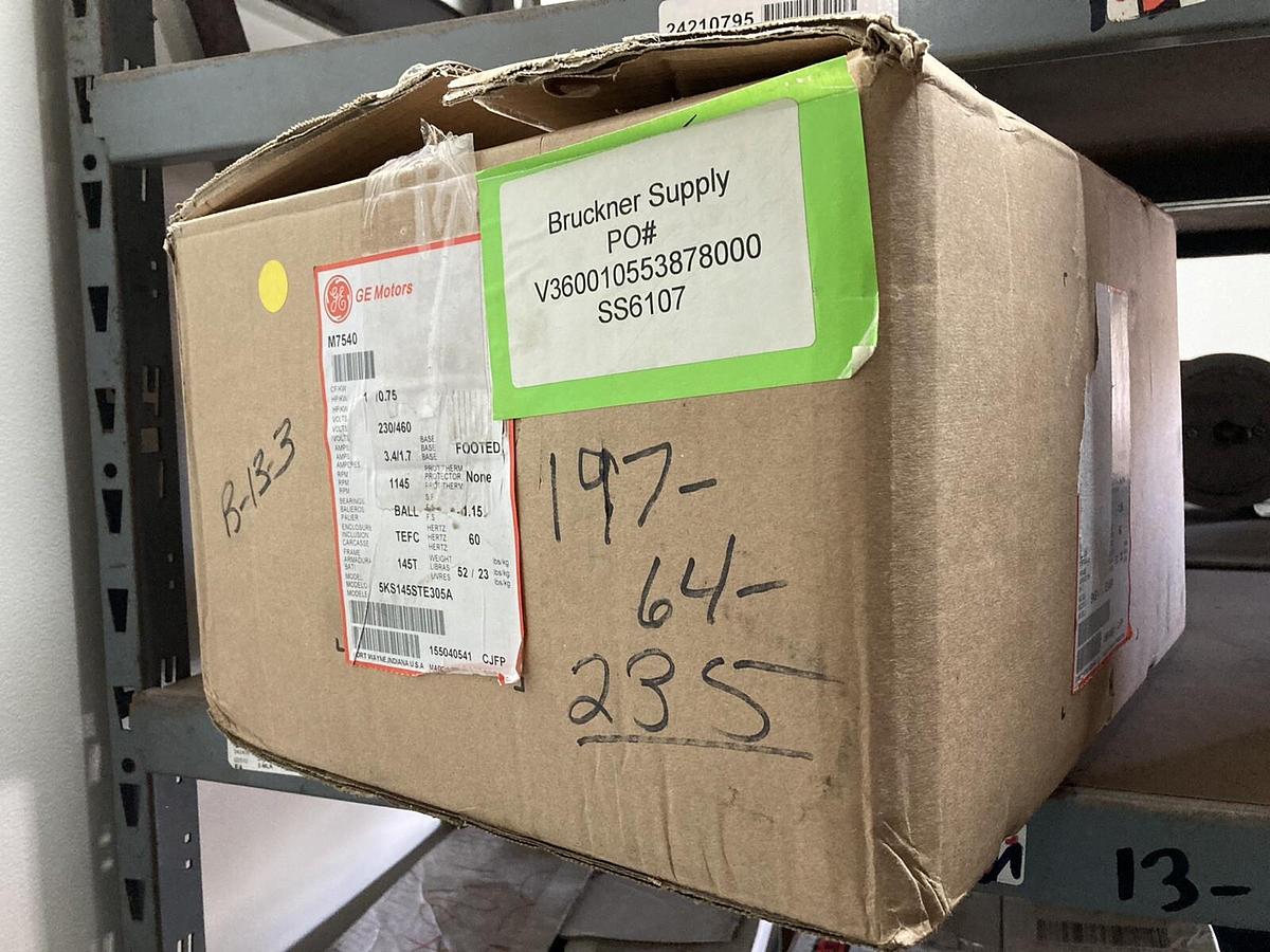 GE Motors,M7540 5K5145STE305A,1HP Motor 1145 RPM 230/460 Volts  145T Frame