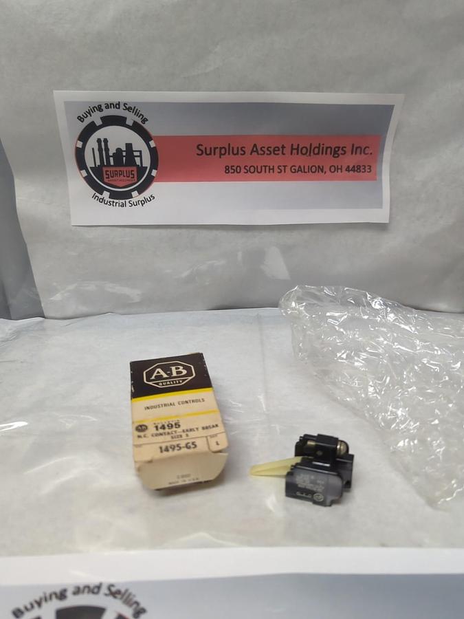 ALLEN BRADLEY,1495-G5,SERIES L AUXILIARY CONTACT NOS