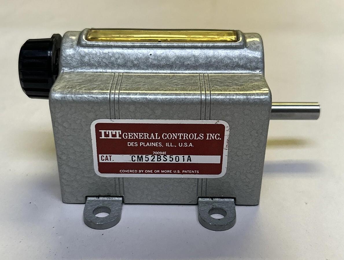Used GENERAL CONTROLS INC,CM52BS501A,COUNTER