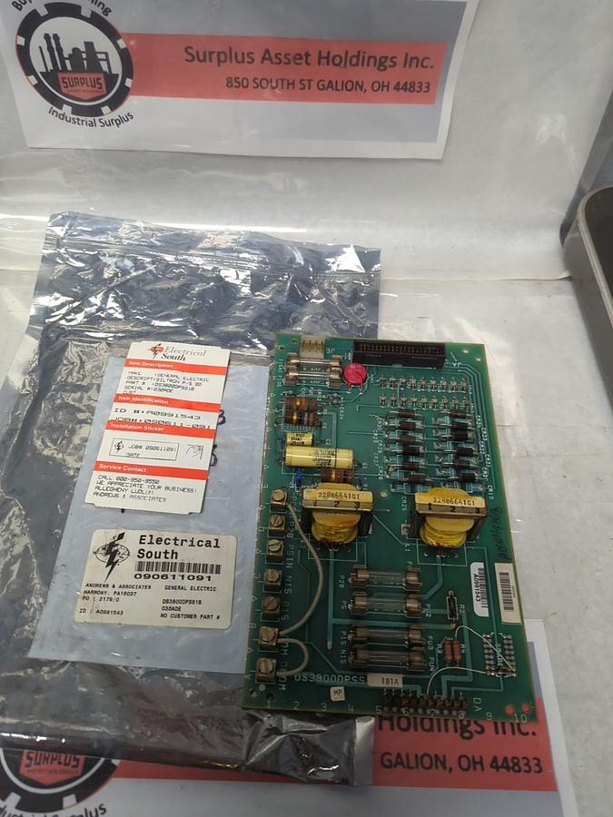 Used GE,DS3800DPSS1B,SITRON P/S BOARD PRE-OWNED