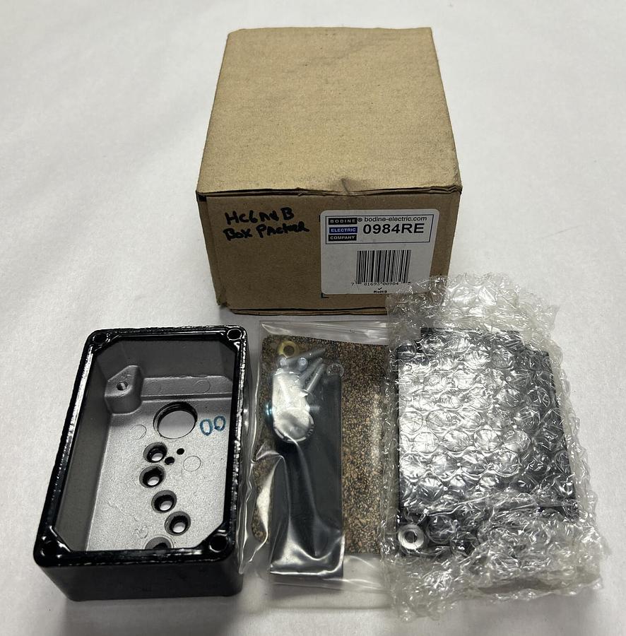 Used BODINE ELECTRIC,0984RE,TERMINAL BOX KIT NEW