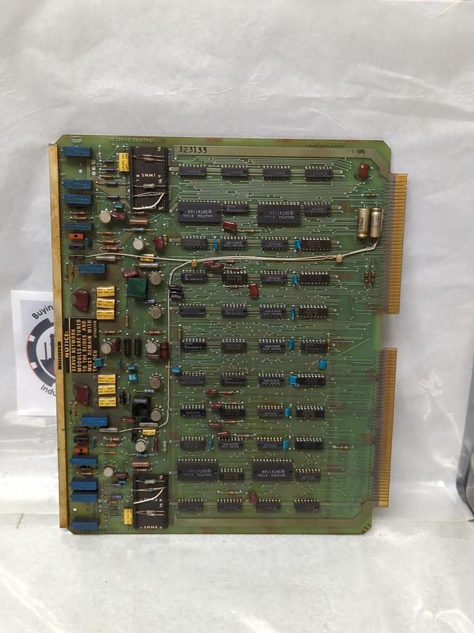 Used BENDIX,3733282F,S5 SERVO CONTROL CIRCUIT BOARD PRE-OWNED