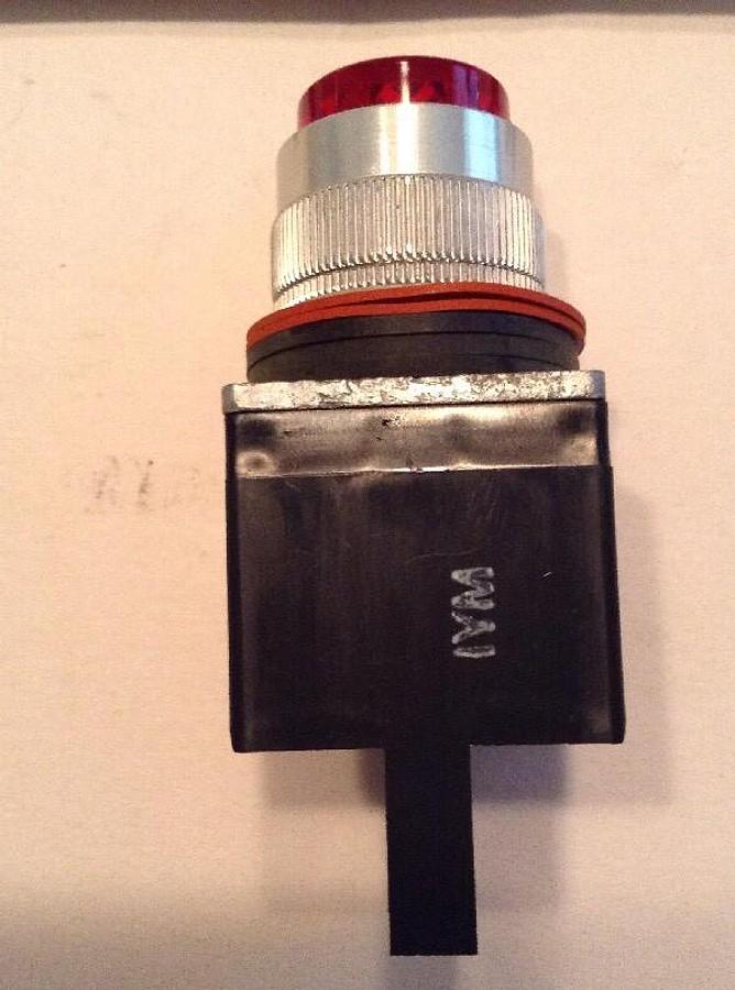 Allen-Bradley,800MR-Q24B,Pilot Light Blue  Series D