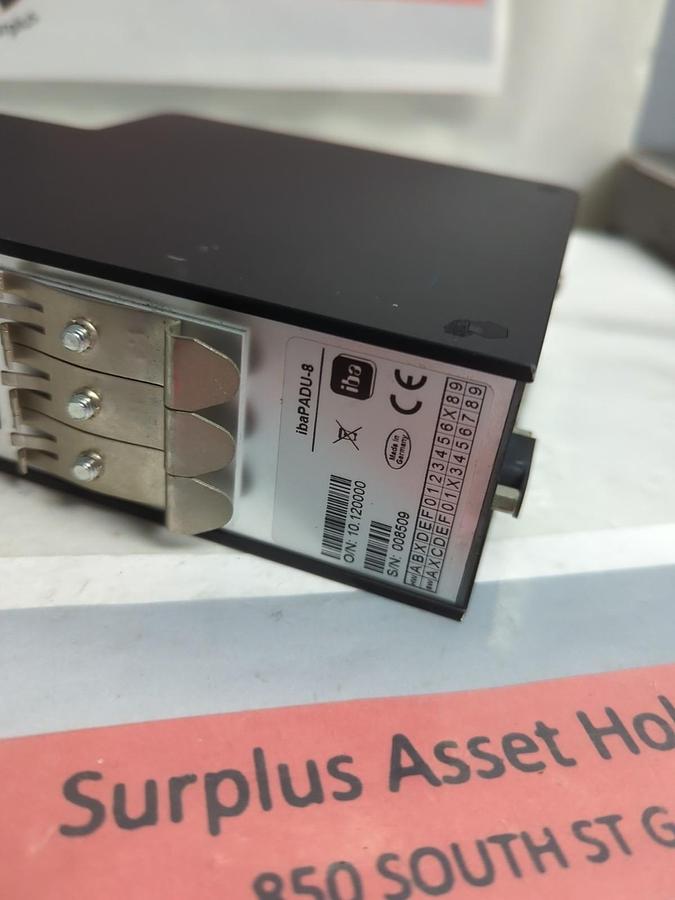 Used IBA,PADU-8,ANALOG DIGITAL INIT/CONTROLLER PRE-OWNED