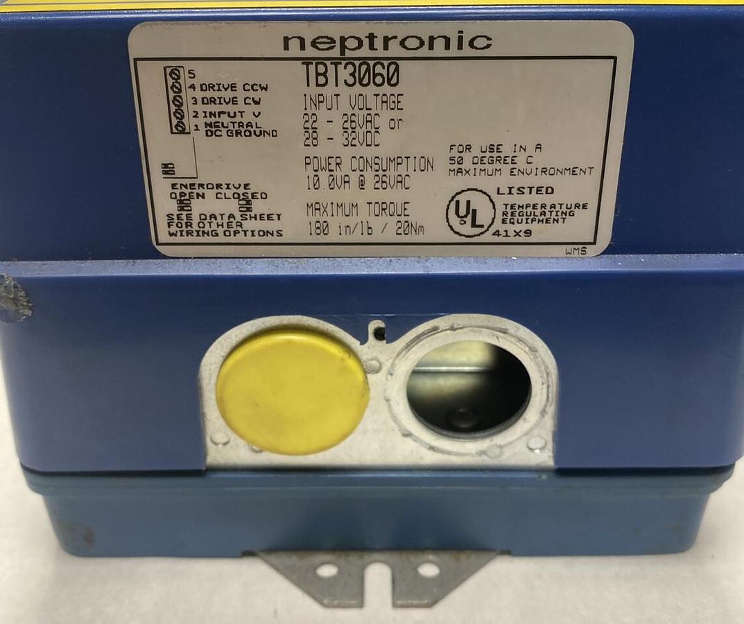 Used Neptronic,TBT3060,Royal Blue Actuator