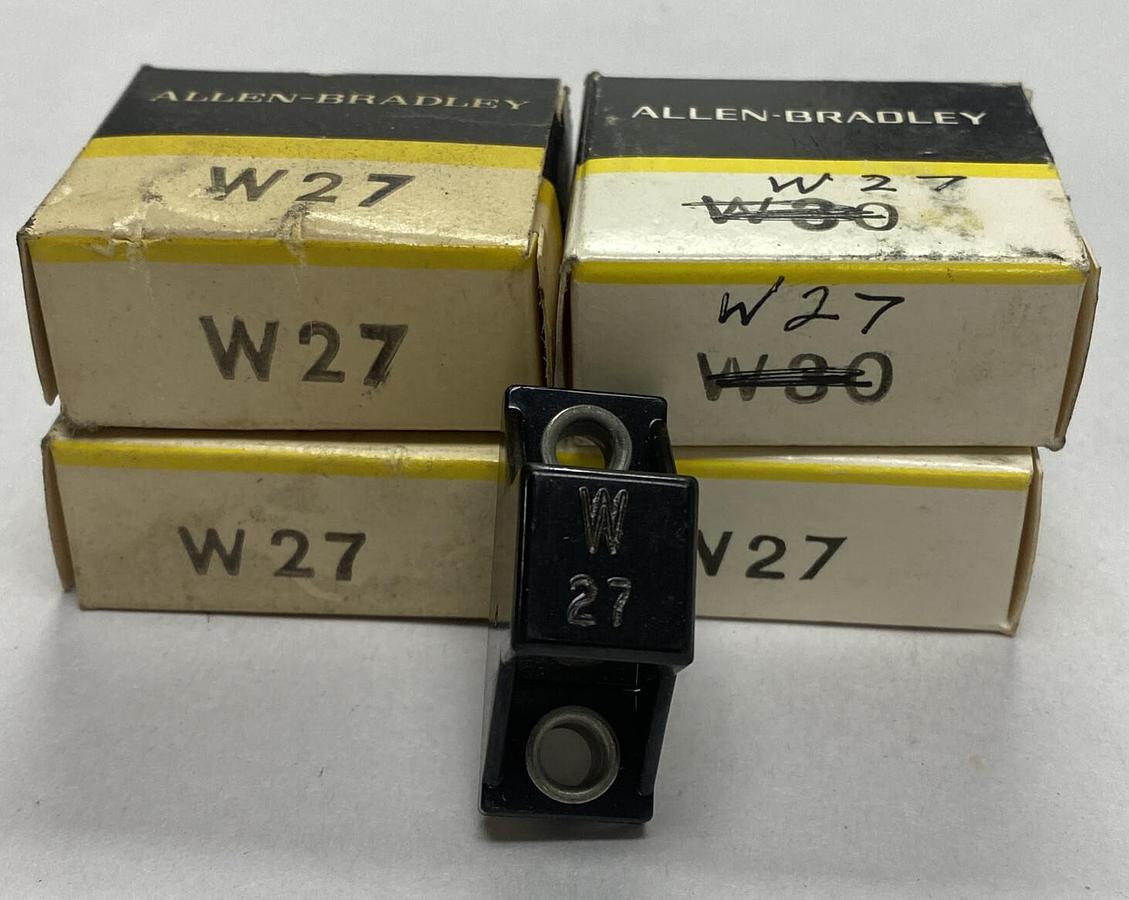 Allen-Bradley,W27,Heater Lot Of 4 NOS