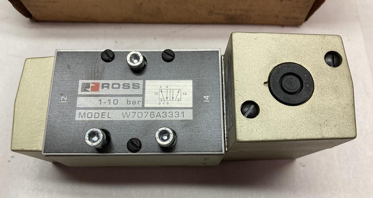 Ross,W7076A3331,Directional Valve Rev D 110-120/60V