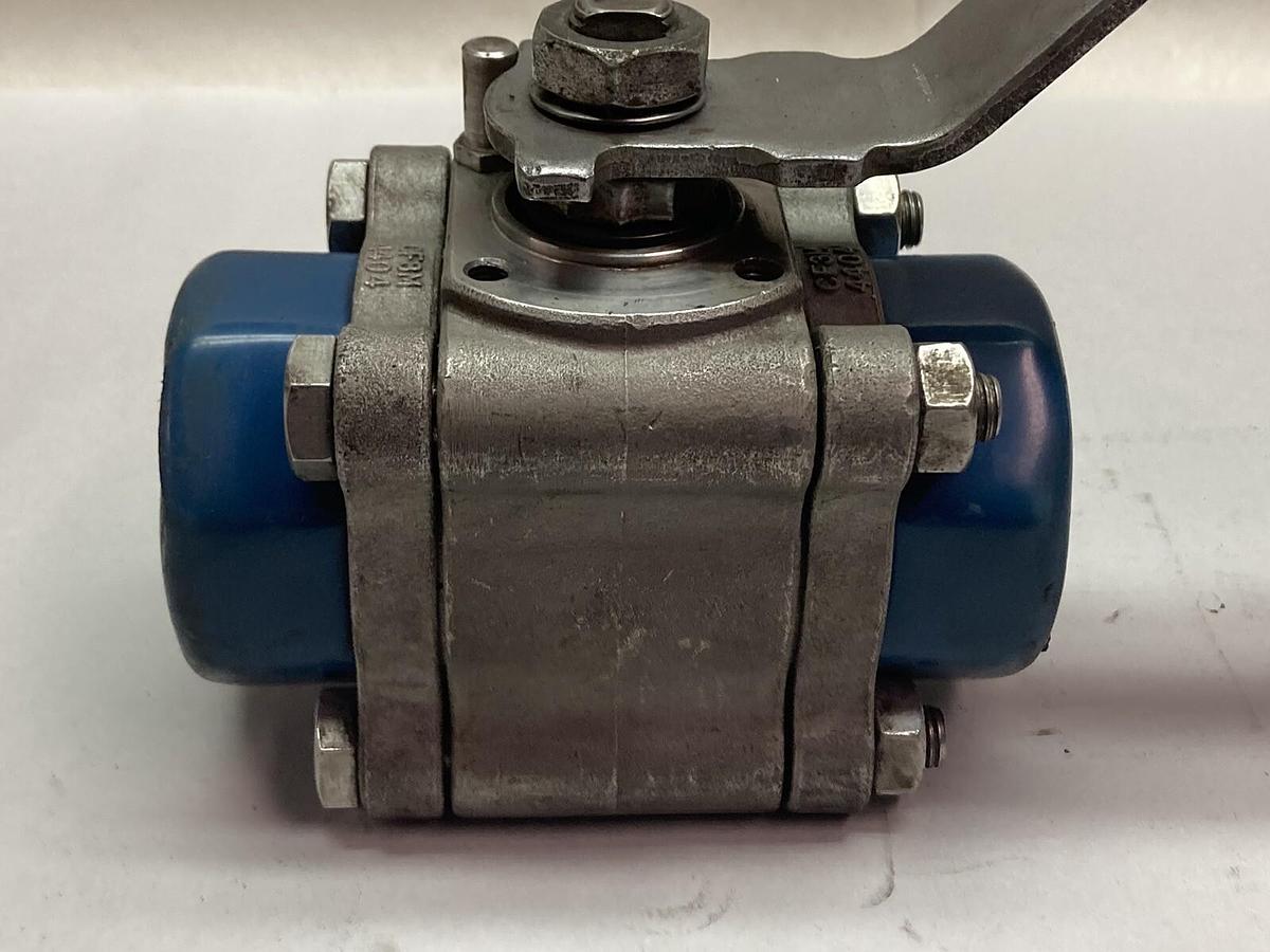 Used Habonim,CF8M-316,1 1/2 Inch Ball Valve CF3M 4404