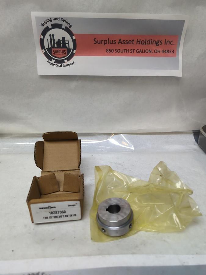 REXNORD,10287360,HUB 2HSB .625"BORE 3/16" X 3/32" KW 1SS NOS