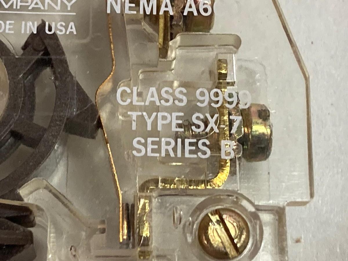 Square D,9999 SX-6 Series B,Electric Interlock LOT OF 2