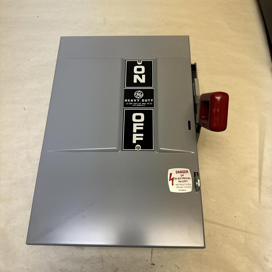 General Electric,TH3361,30A 600VAC 250VDC Safety Switch