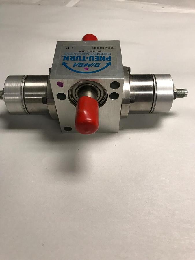 Bimba PNEU-TURN,PT-098045-A1DR,Rotary Actuator 150 Max Pressure