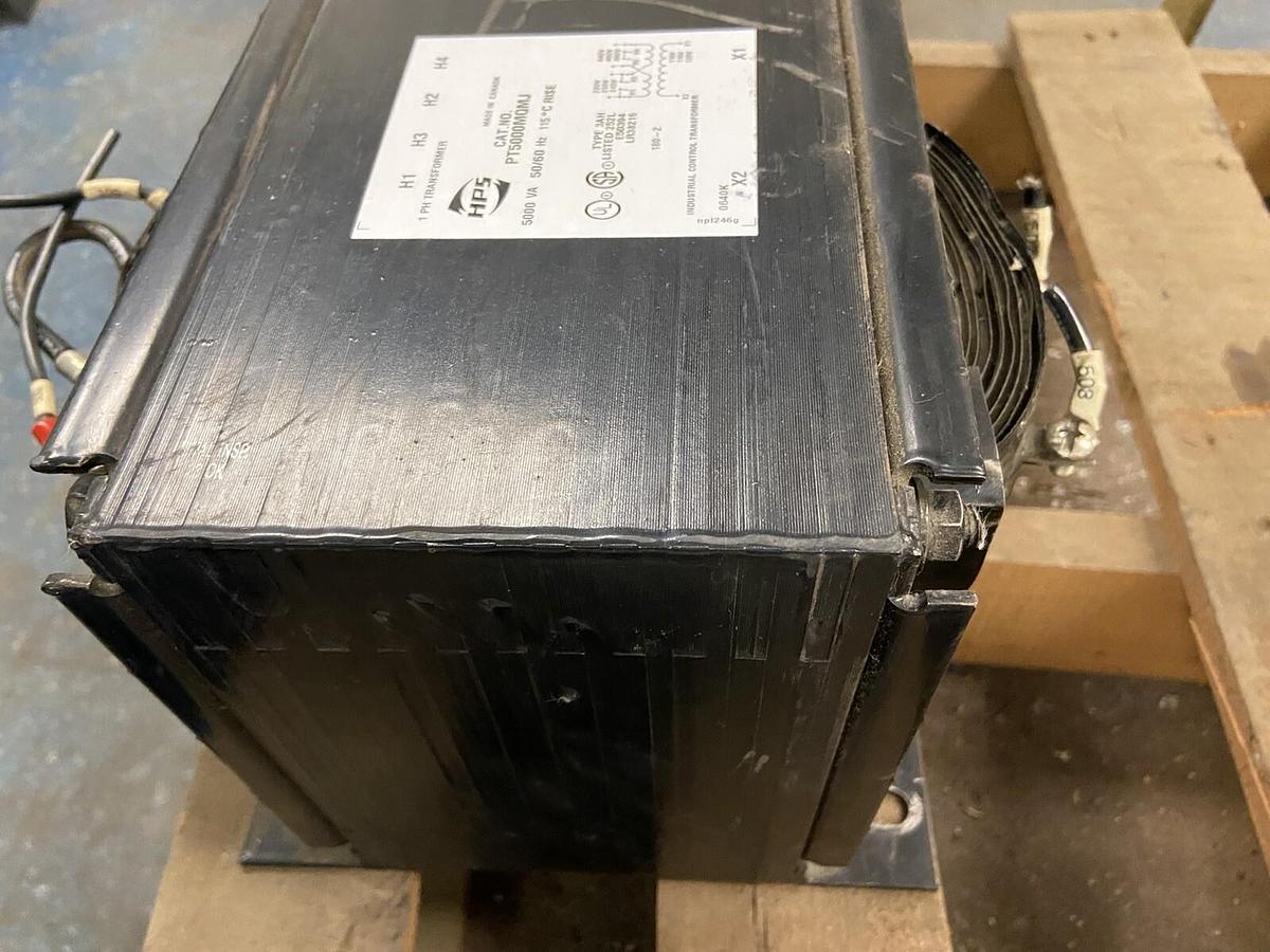 Used Hammond,HPS PT5000MQMJ 5KVA,Control Transformer 1PH Prim 240/480V Sec 110/120V